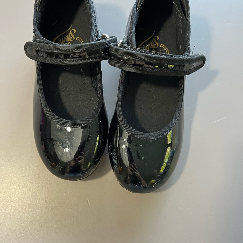 Black Patent Leather Kids Shoes